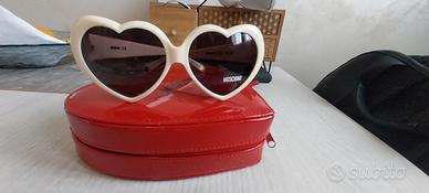 OCCHIALI DONNA MOSCHINO HEART SHAPED - PANNA