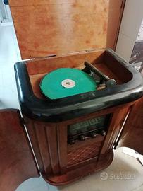 radio giradischi valvolare antico GELOSO vintage