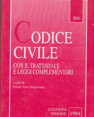 Codice civile con il trattato CE e leggi complemen