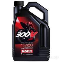 Tanica 4 litri motul 300V 100% sintetico