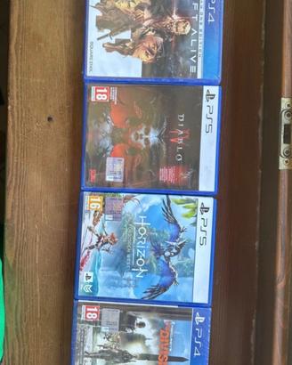 Giochi PlayStation 5/4 Diablo, Horizon