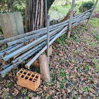 Tubi in acciaio per irrigazione campi