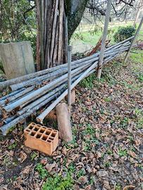 Tubi in acciaio per irrigazione campi