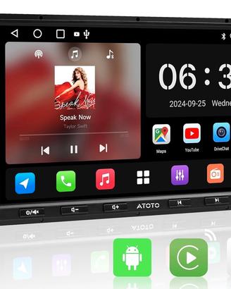 Autoradio atoto a5l 2din apple car play wireless