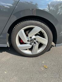 4 cerchi originali VWGOLF 8 GTI 17”con gomme inv.