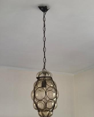 Lampadario ovoidale 