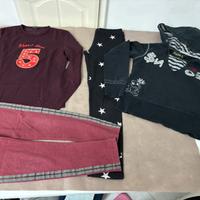 Set abbigliamento 10 anni bambina come nuovo
