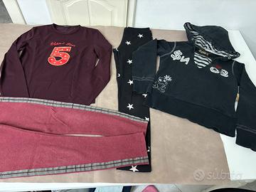 Set abbigliamento 10 anni bambina come nuovo