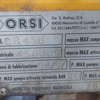 Braccio decespugliatore orsi