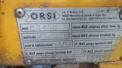 Braccio decespugliatore orsi