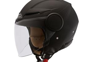 Nuovo casco smk nero demijet
