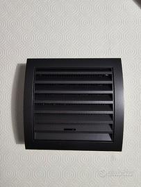 Griglia Nera Europlast  Foro Da Ø100mm