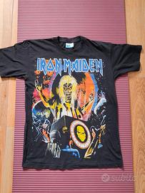 T-SHIRT IRON MAIDEN L VINTAGE 2000 COLLEZIONE RARA