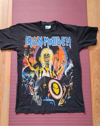 T-SHIRT IRON MAIDEN L VINTAGE 2000 COLLEZIONE RARA