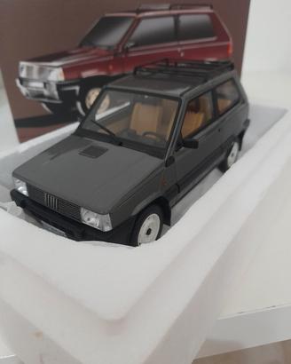 Modellino Fiat Panda 4x4 Sisley Laudoracing 1:18