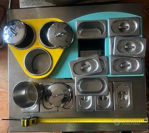 Postazione Banco INOX, completa per guarnizioni.