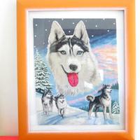 Quadri ricamati a mano (Goblen;Gobelin)