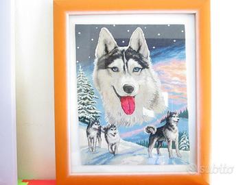 Quadri ricamati a mano (Goblen;Gobelin)