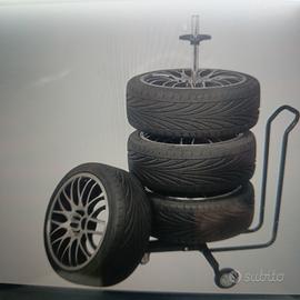 CAVALLETTO PORTA PNEUMATICI 