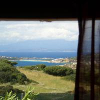 Terreno con stazzo vista mare