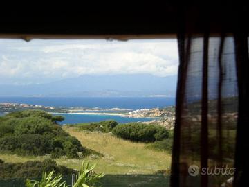 Terreno con stazzo vista mare