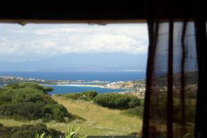 Terreno con stazzo vista mare