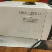 Stereomicroscopio leica m60 con fonte luce cls 150