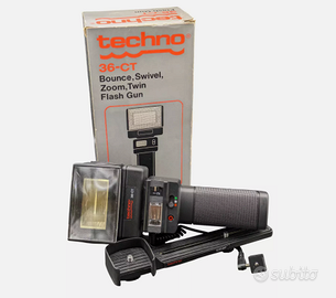 Techno 36-CT Flash con supporto slitta