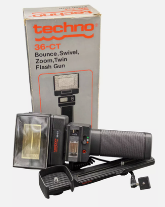 Techno 36-CT Flash con supporto slitta
