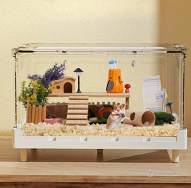 Gabbia per piccoli animali 43x70x39
