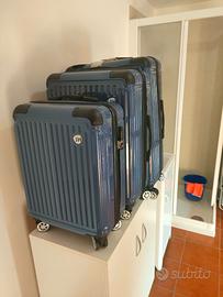 Set valigie trolli nuove