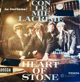 THE ROLLING STONES 45 con le mie lacrime