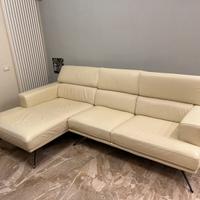 Divano Chateau d’Ax Golen pelle pieno fiore