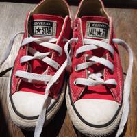 Scarpe bambino Converse  rosse n.32
