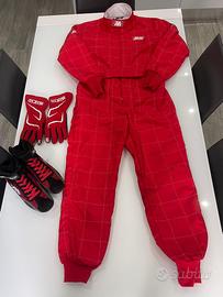 Tuta kart Completo