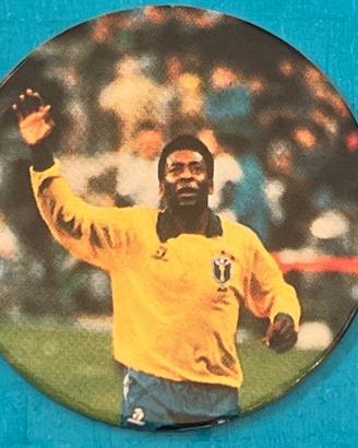 PELE 293 Brasil plascot 1996 figurina TAZO POG wc