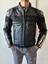 Giubbotto moto in pelle Dainese