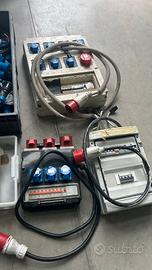 Quadri elettrici + materiale elettrico