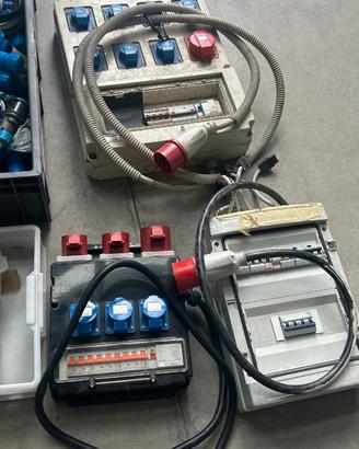 Quadri elettrici + materiale elettrico