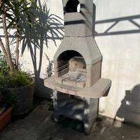 Barbecue in muratura