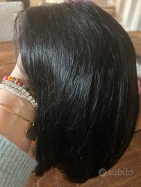 Parrucca capelli veri