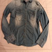 camicia in jeans
