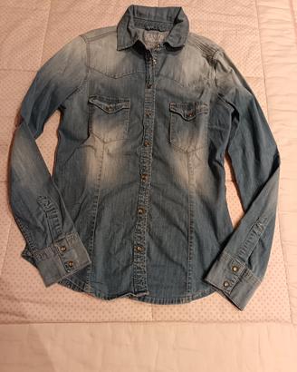camicia in jeans
