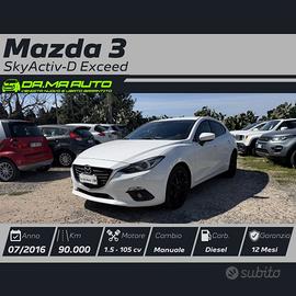 Mazda3 1.5 Skyactiv-D Exceed 2016