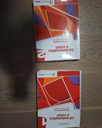 Libri La matematica a colori 1 e 2