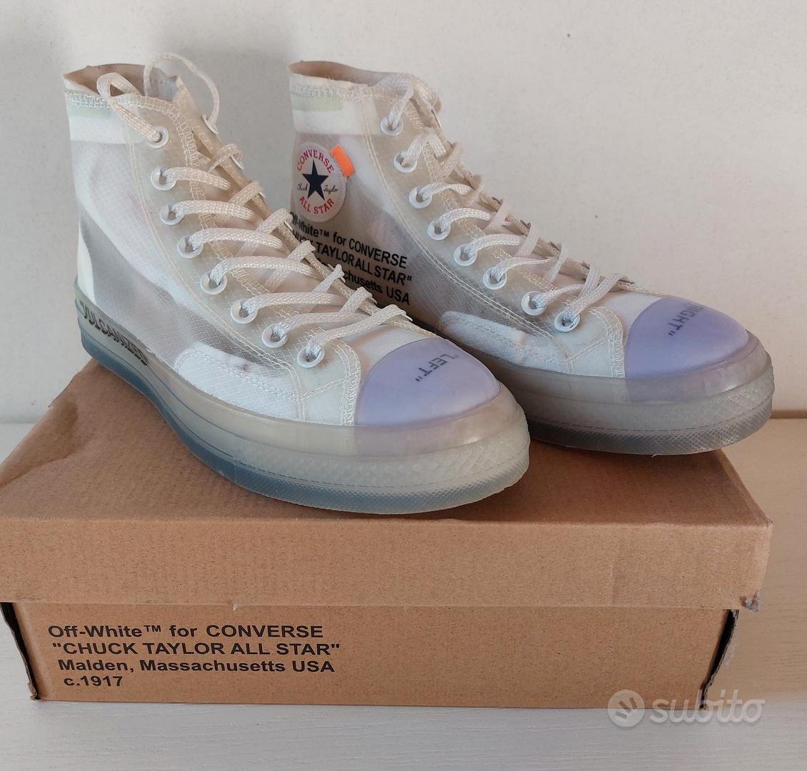 Converse x hotsell off white subito.it