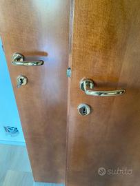 4 Porte in legno massello 