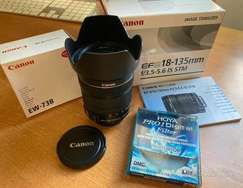 Canon EF-S 18-135mm f/3.5-5.6 IS STM e accessori