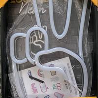 lampada effetto luce neon