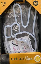 lampada effetto luce neon